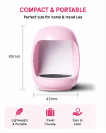 Penguin Mini Nail Lamp – Cute UV LED Gel Nail Dryer - Image 4