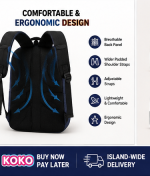 Travel Laptop Backpack – Water Resistant, Anti-Theft & USB Charging Business Backpack - Image 7