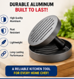 Non-Stick Burger Press – Aluminum Hamburger Patty Maker for Homemade Burgers - Image 3