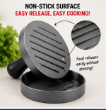 Non-Stick Burger Press – Aluminum Hamburger Patty Maker for Homemade Burgers - Image 4