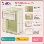 Hanging Kitchen Trash Can – Foldable Wall-Mount Cupboard Bin - Image 2
