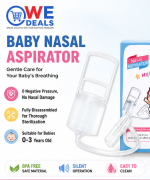 Baby Nasal Aspirator – Manual Nasal Mucus Cleaner for Newborns & Babies